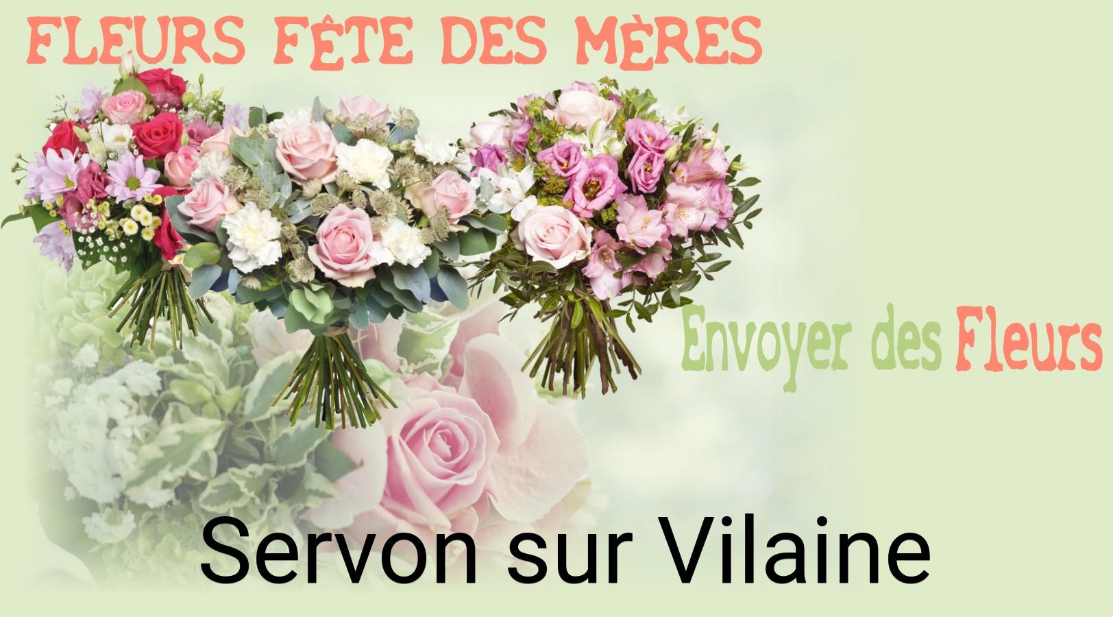 Bouquet de Fête des Mères livré à Servon-sur-Vilaine